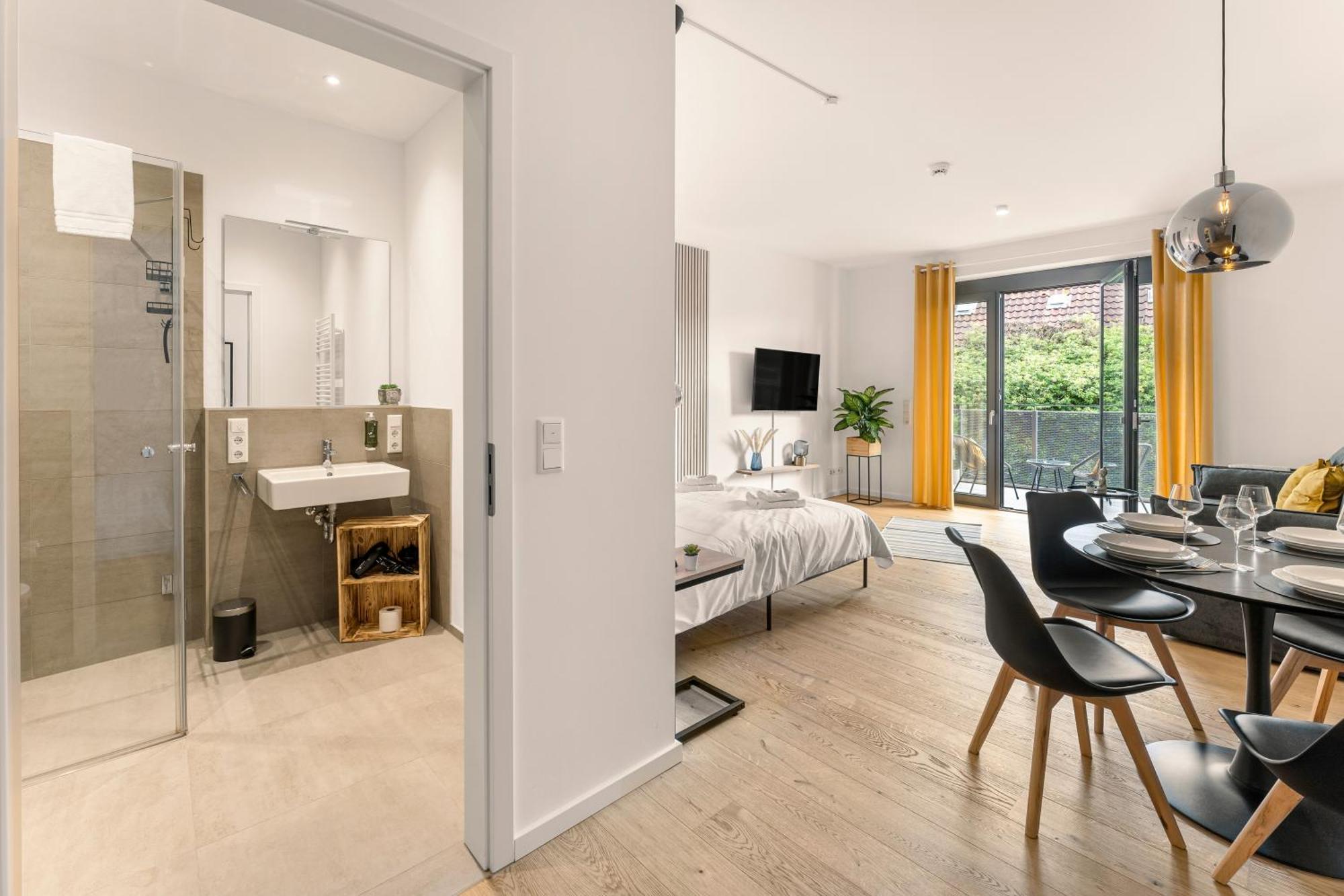 Modernes Apartment Im Kaiserkiez Oldenburg Eksteriør billede